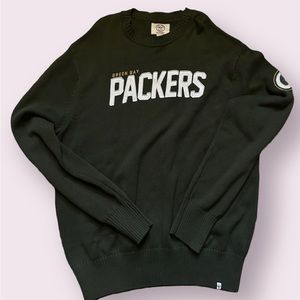 Vintage Green Bay Packers 47’ Brand Embroidered Sweater